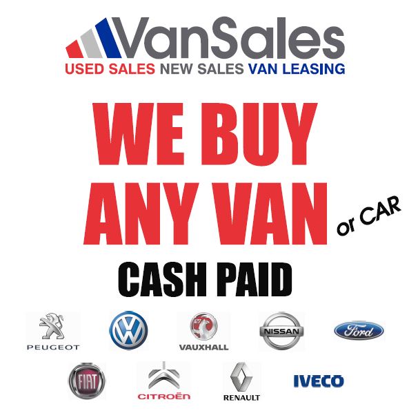 we buy any van sales
